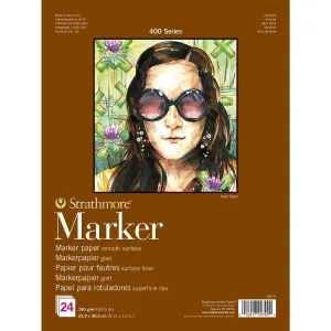 ■ Strathmore - Marker Pad - 9" x 12" - 190g - 24 Sheets