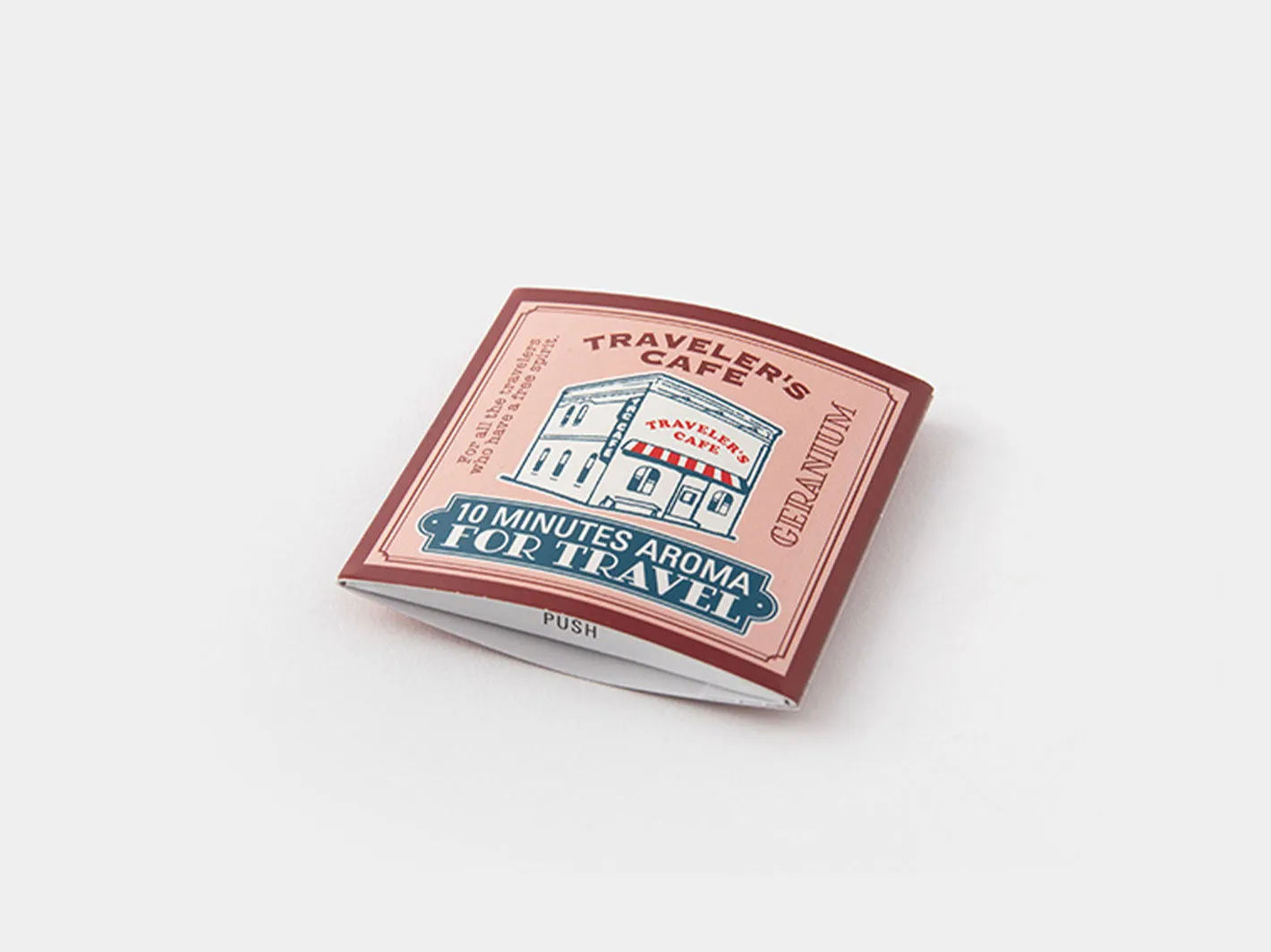 10 Minute Aroma Geranium x TRAVELER'S Café
