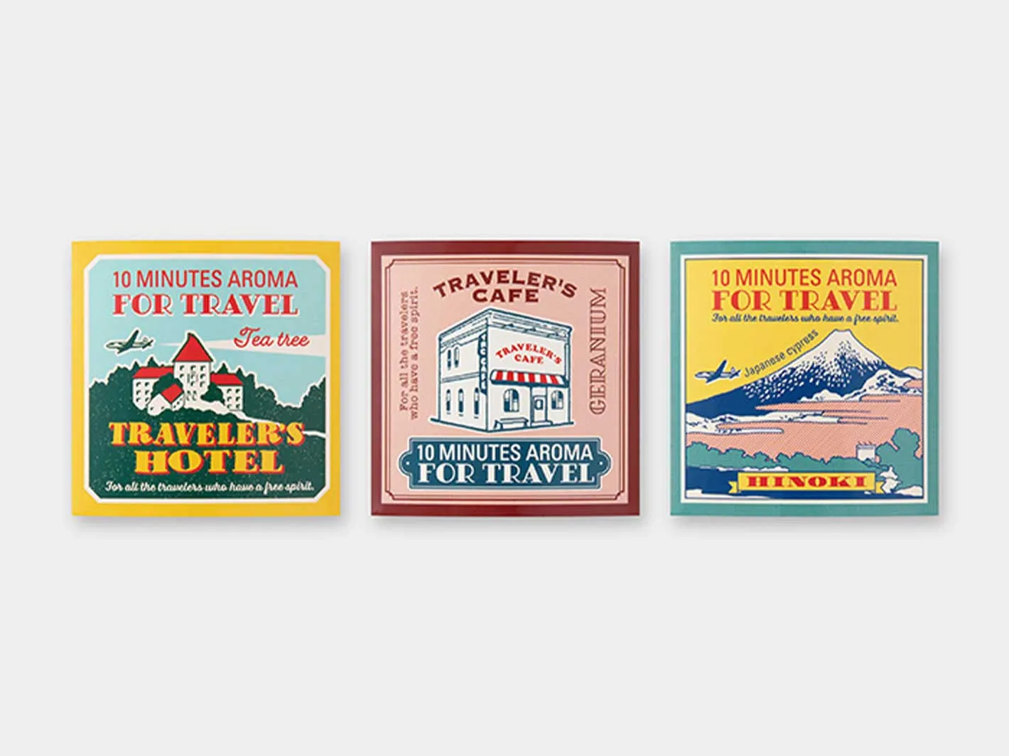 10 Minute Aroma Hinoki x TRAVELER'S Airline