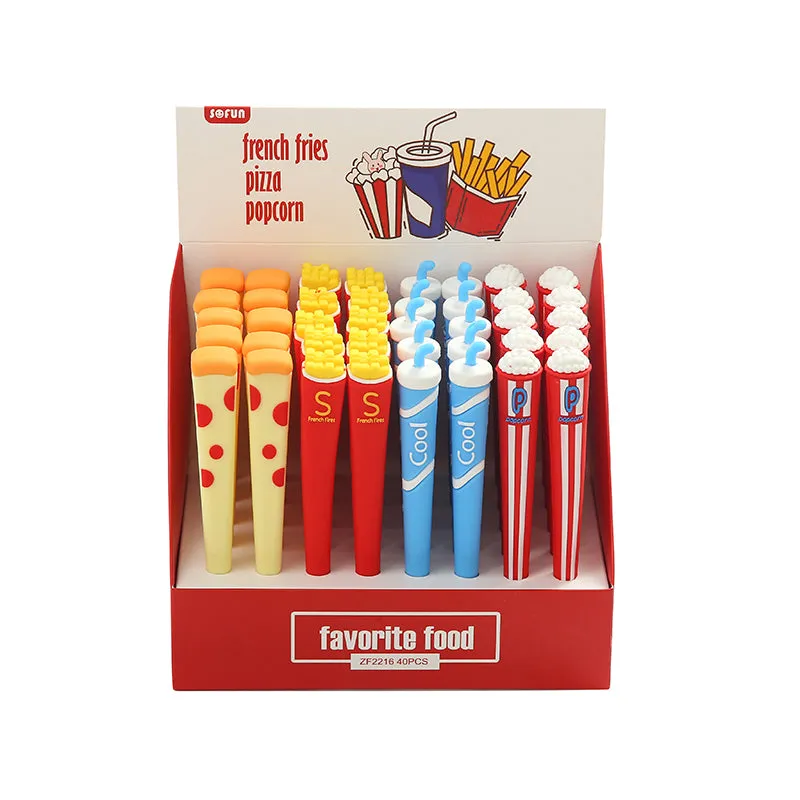 22512 FAVORITE FOOD GEL PEN-40