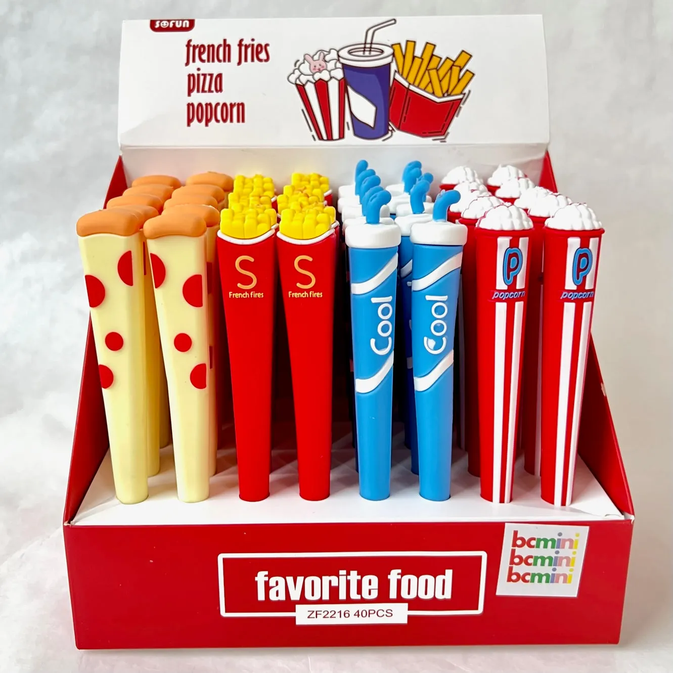 22512 FAVORITE FOOD GEL PEN-40