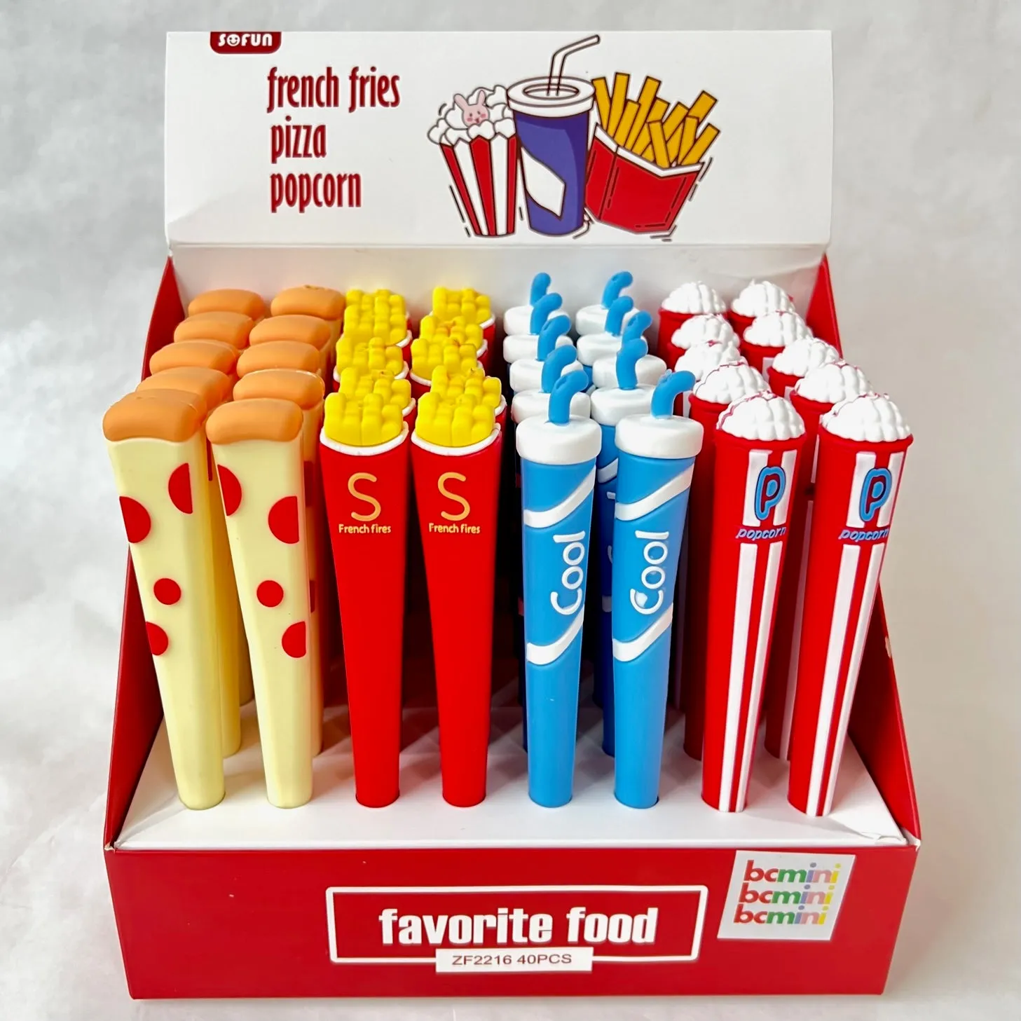 22512 FAVORITE FOOD GEL PEN-40