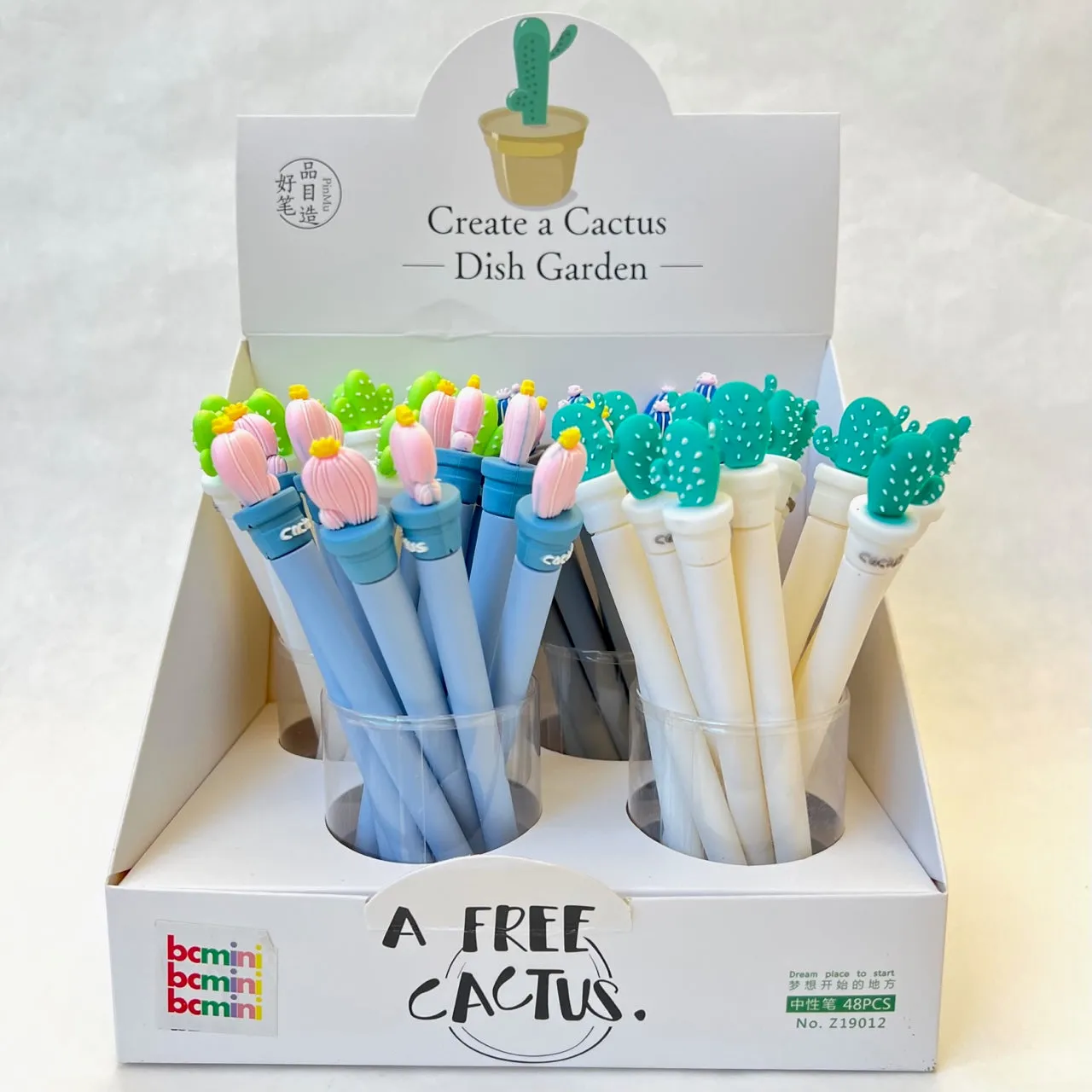 22543 CACTUS GARDEN GEL PEN-48