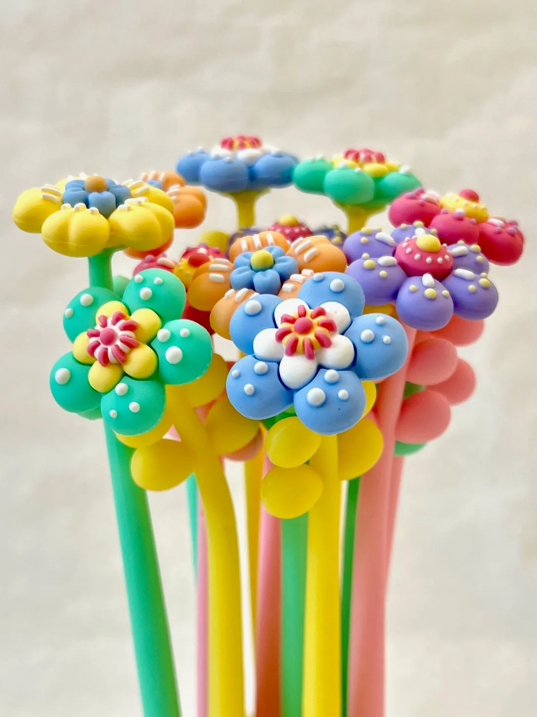 22577 FLOWER GEL PEN-36