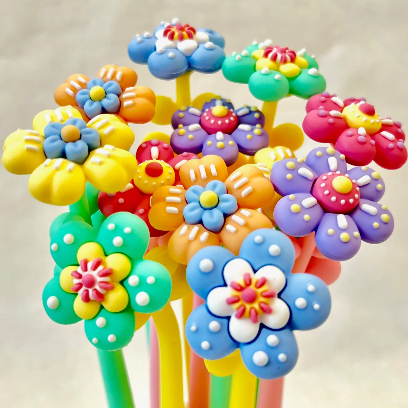 22577 FLOWER GEL PEN-36