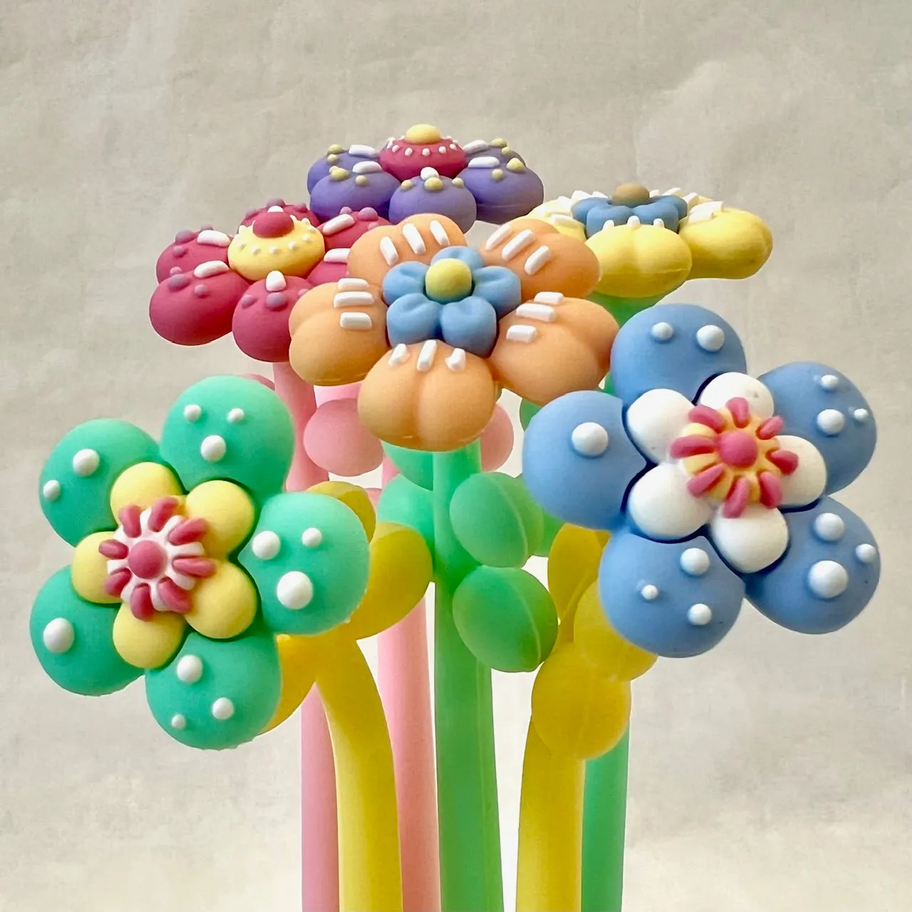 22577 FLOWER GEL PEN-36