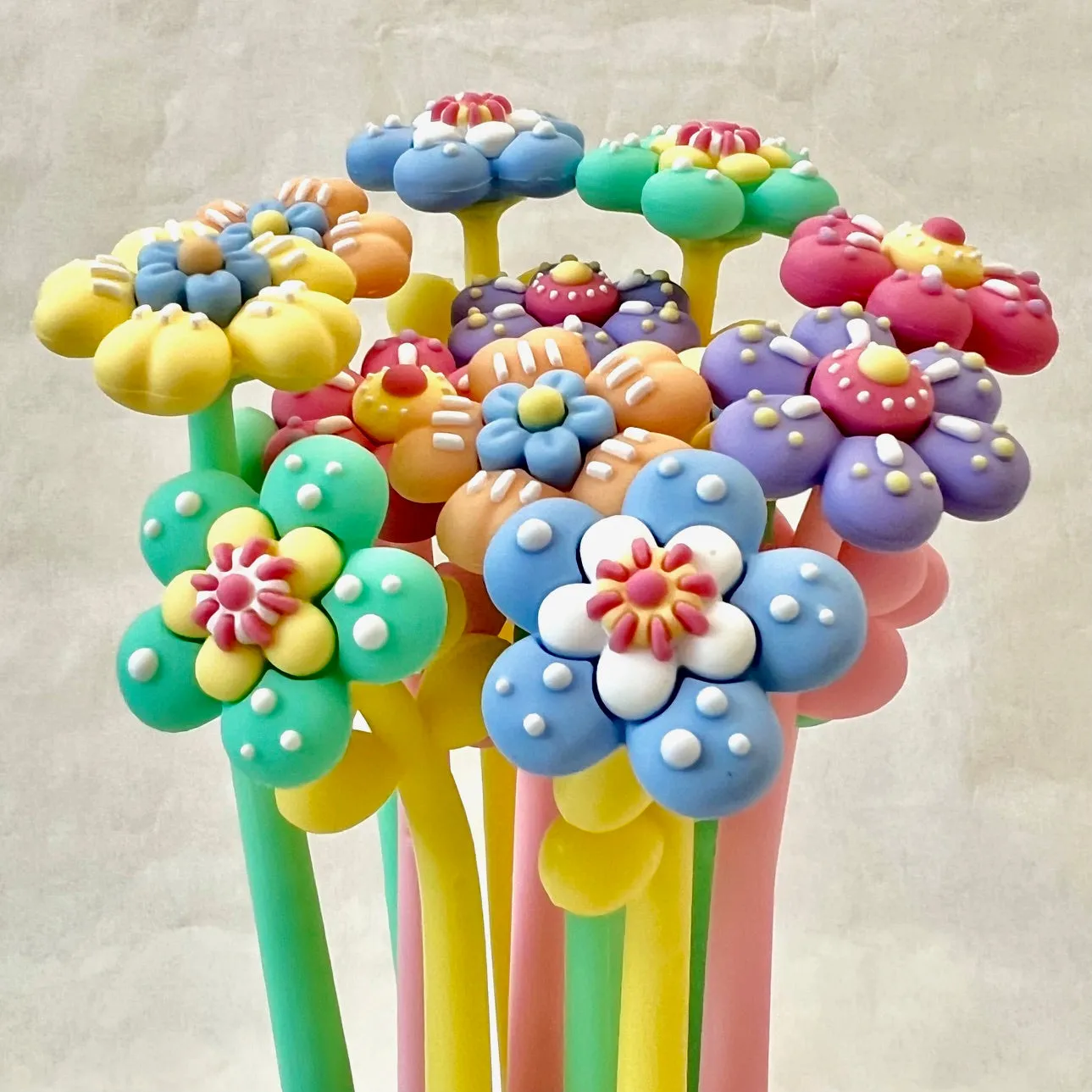 22577 FLOWER GEL PEN-36