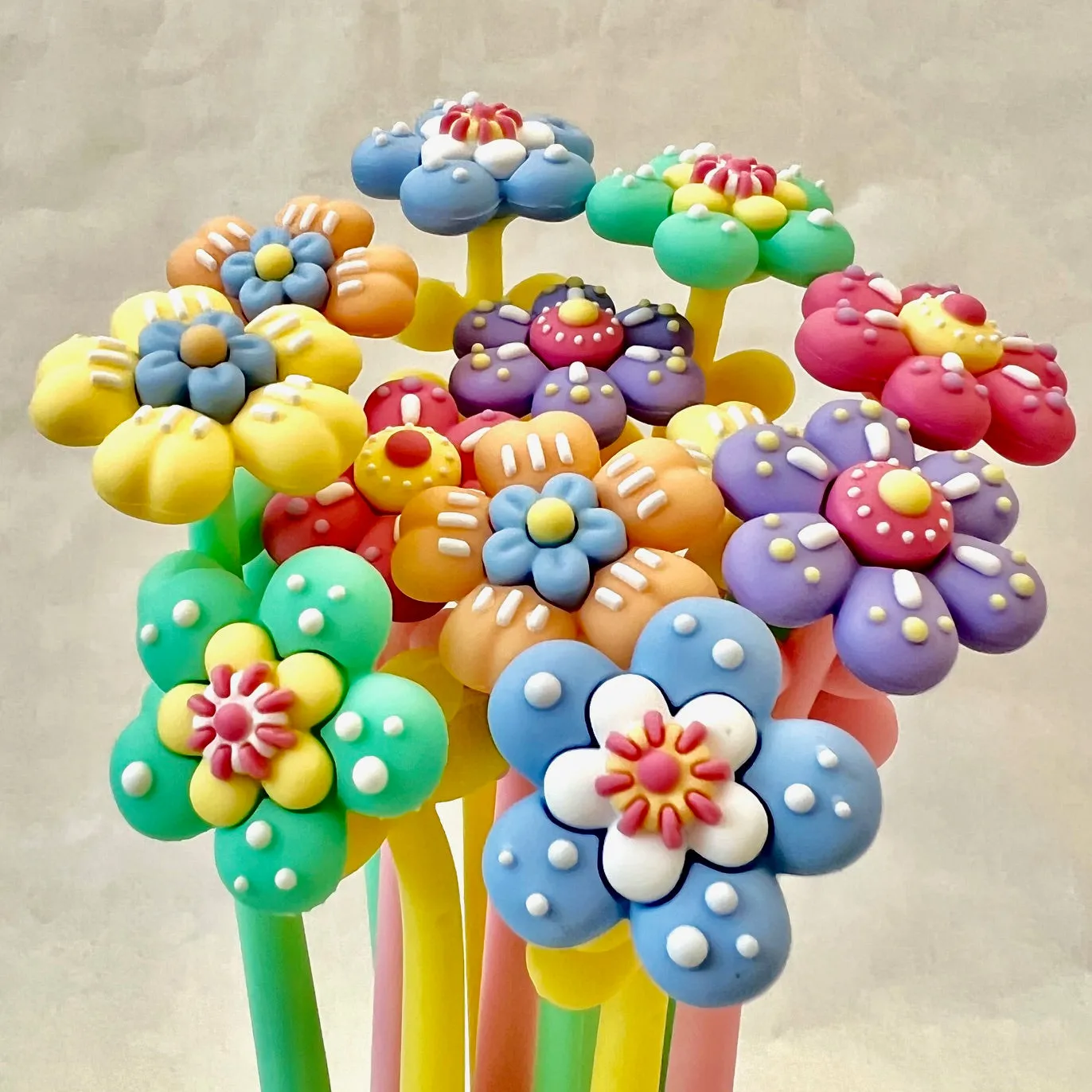 22577 FLOWER GEL PEN-36