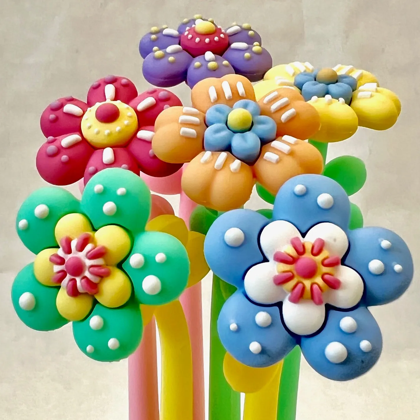 22577 FLOWER GEL PEN-36