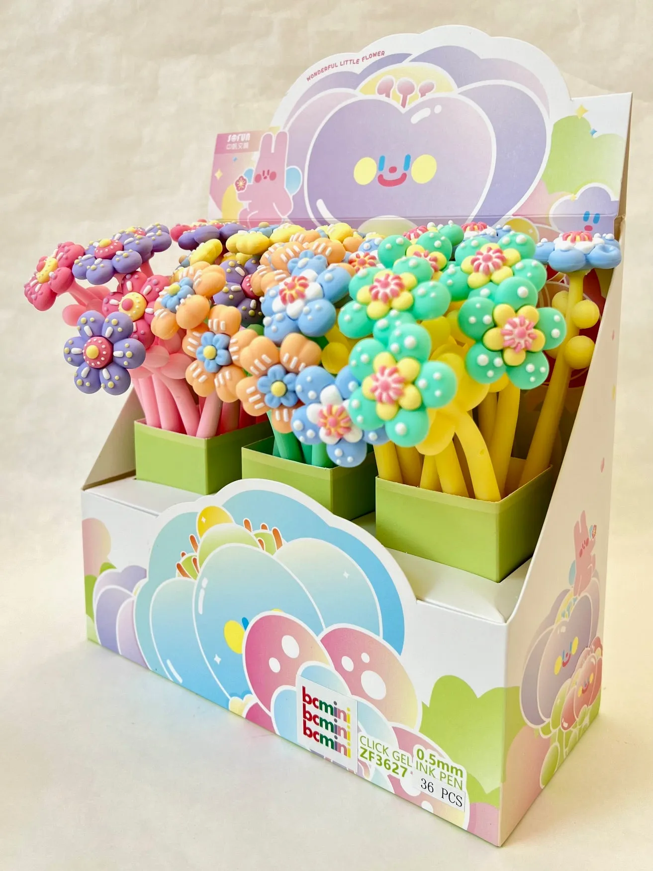 22577 FLOWER GEL PEN-36