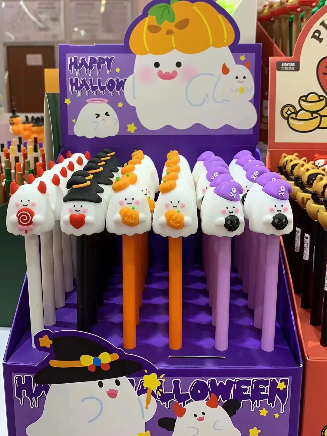 22582 HALLOWEEN GEL PEN-36