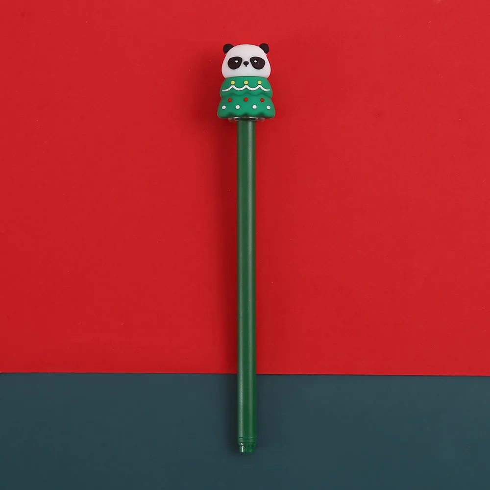 22595 CHRISTMAS PANDA GEL PEN-36