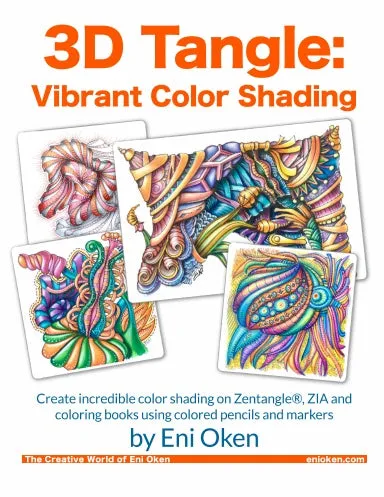 3D Tangle: Vibrant Color Shading