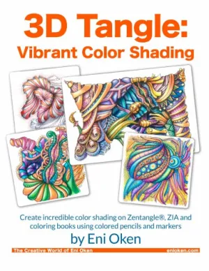 3D Tangle: Vibrant Color Shading