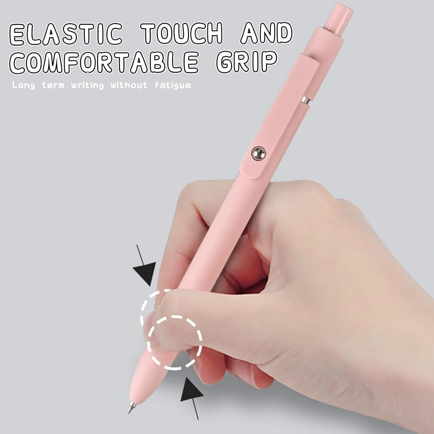 6PCS Highlighter Pastel Set 5Pcs Aesthetic Gel Pens,Mild Assorted Colours Highlighters Pens, Aesthetic Cute Pastel Highlighter with Chisel Tip, No Bleed Dry Fast for Bible, Notes, School