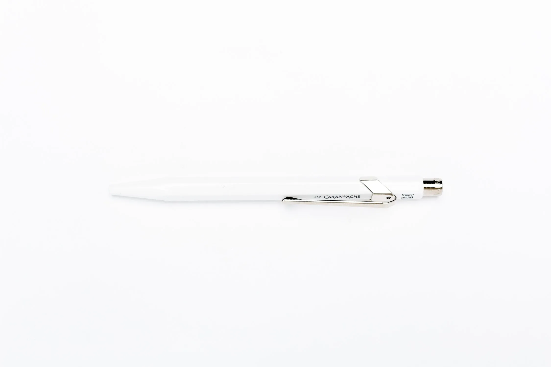 849 Ballpoint Pen Metal - White