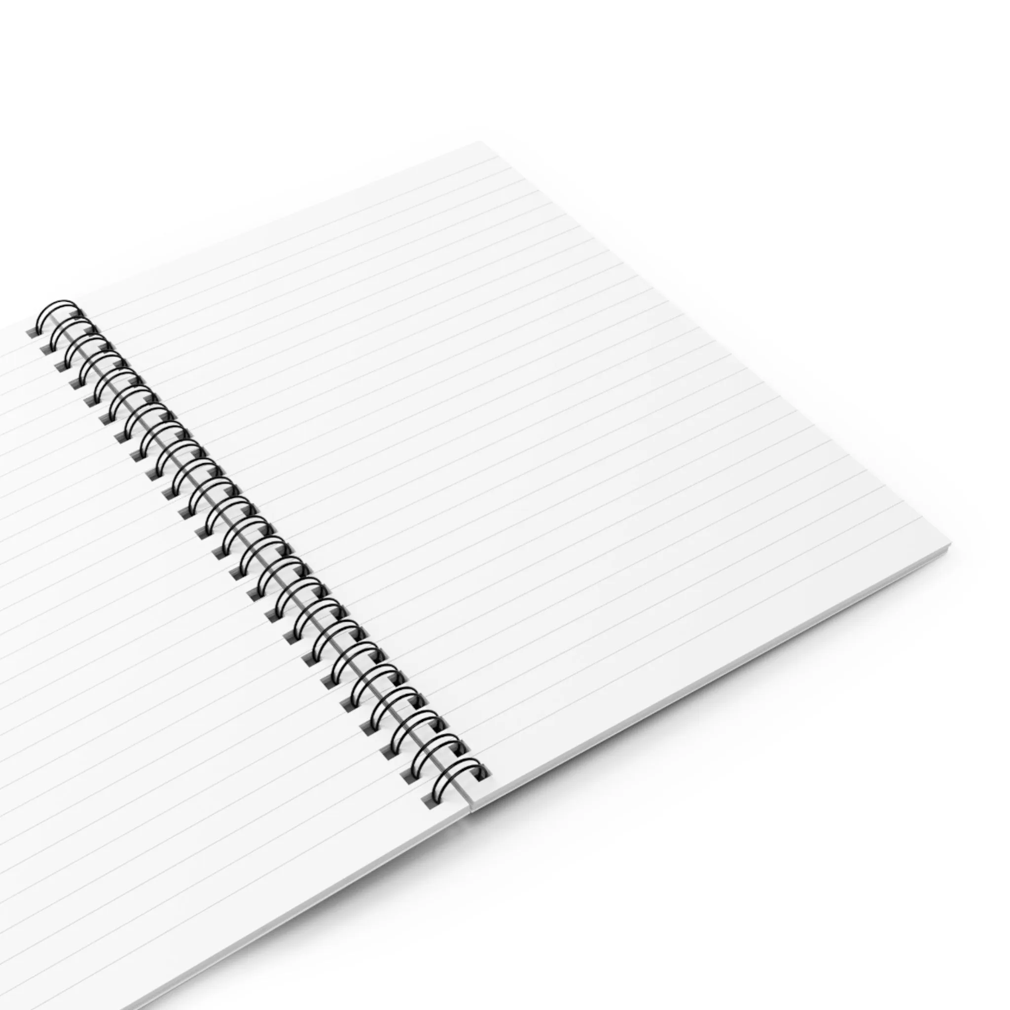 A nice house with watercolor effect Spiral Notebook - Ruled Line