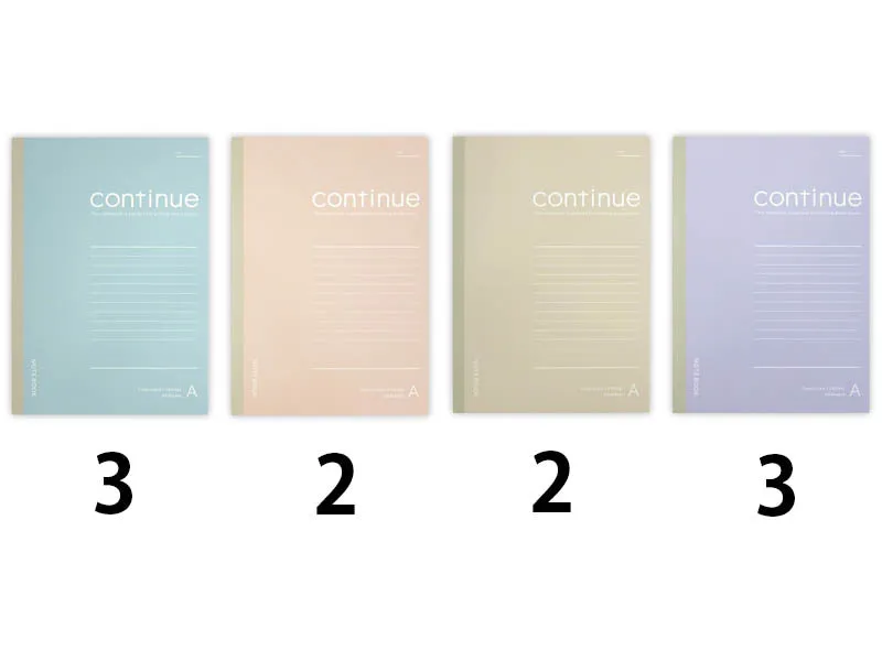 A5 Notebook Smokey Continue A Ruled Lined