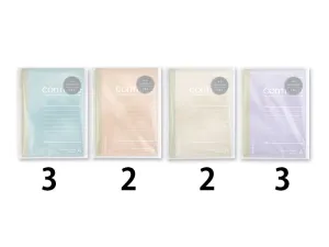 A6 Notebook A Ruled Line Smoky Color 40sheets