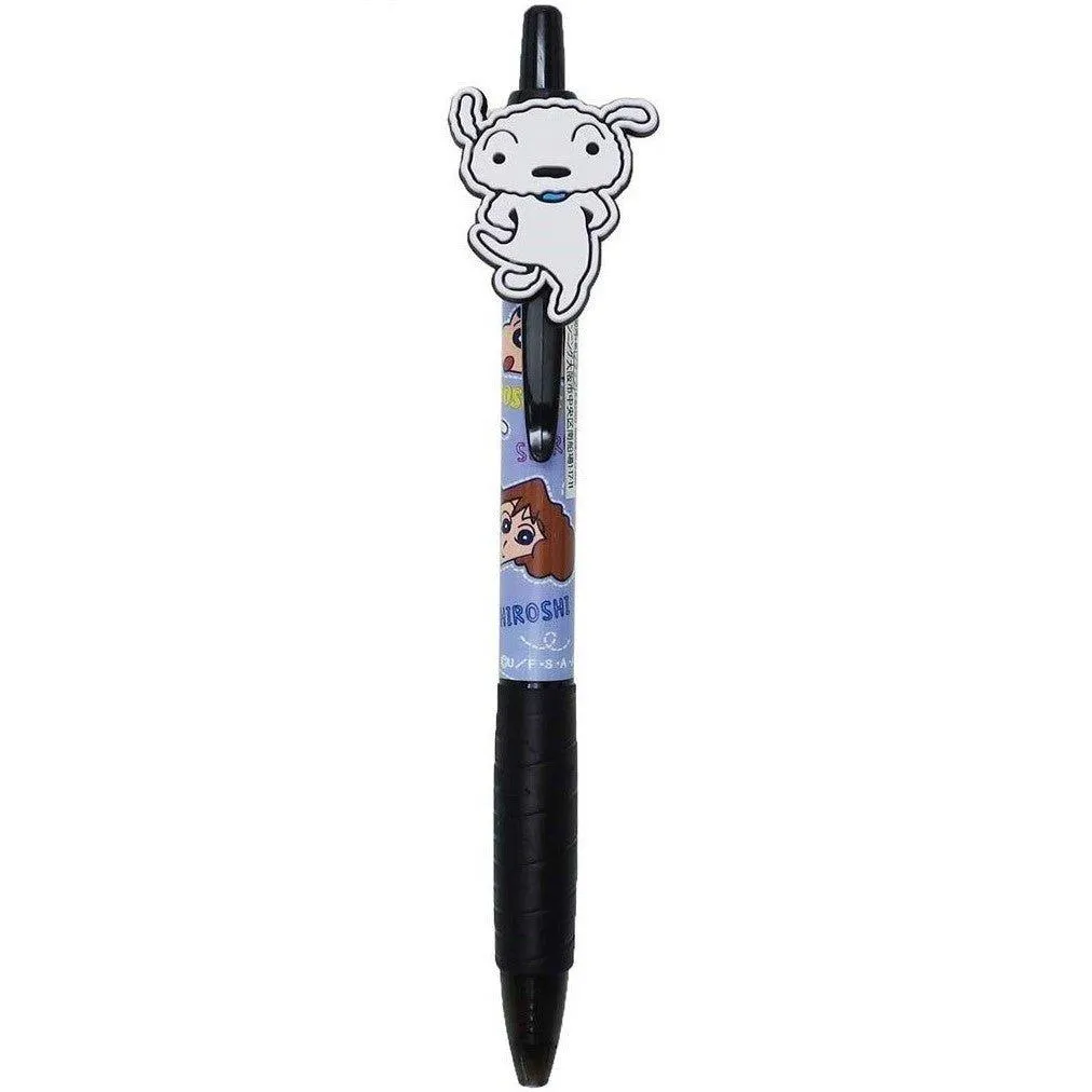 AI PLANNING K-6550 Crayon Shin-chan Series 0.7MM Gel Pen With Cute Pen Clip