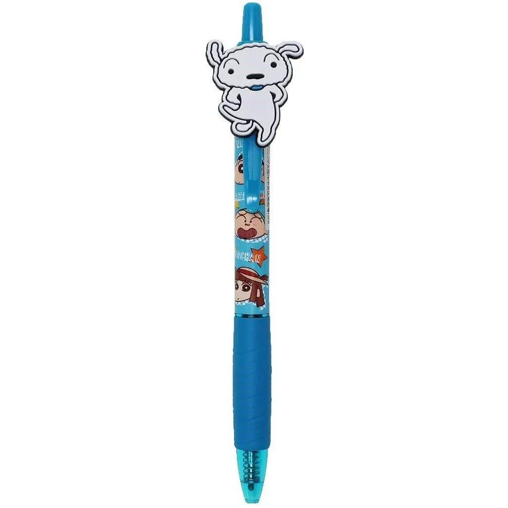 AI PLANNING K-6550 Crayon Shin-chan Series 0.7MM Gel Pen With Cute Pen Clip