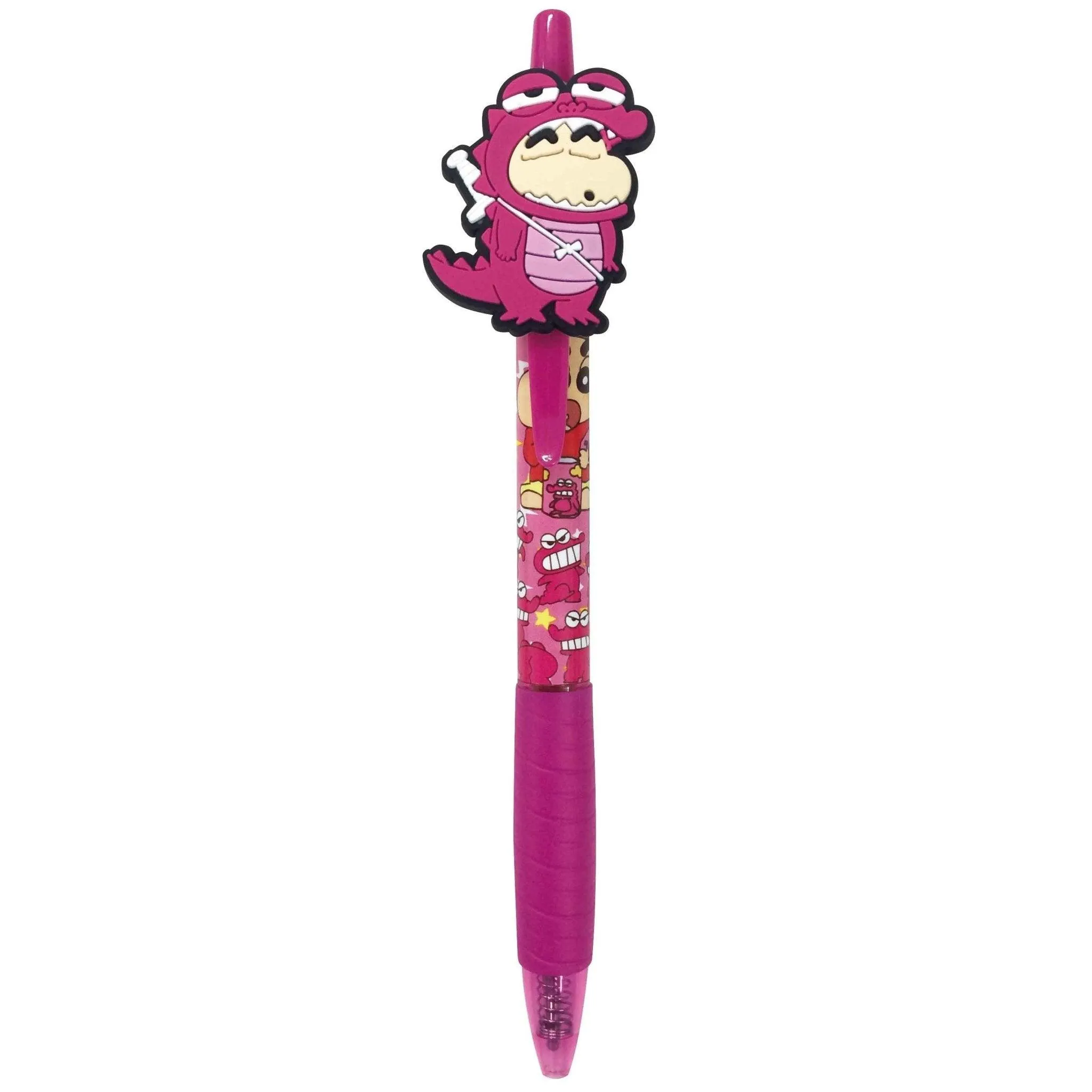 AI PLANNING K-6550 Crayon Shin-chan Series 0.7MM Gel Pen With Cute Pen Clip