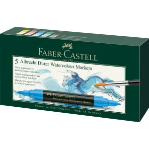 Albrecht Dürer Watercolor Markers, Wallet of 5 - #160305