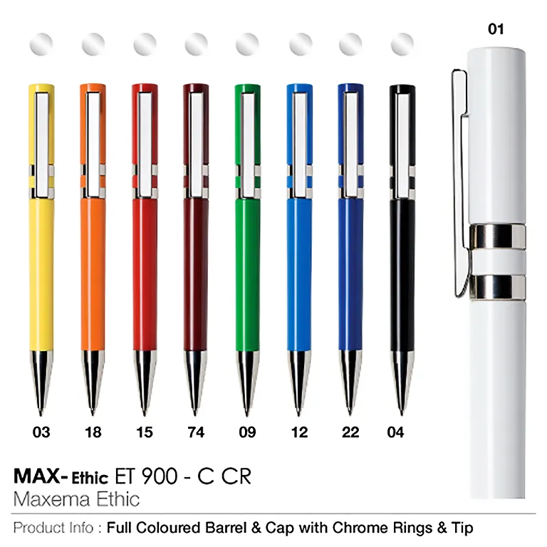 AMS-ET-900-C-CR  (Ethic Plastic pens)