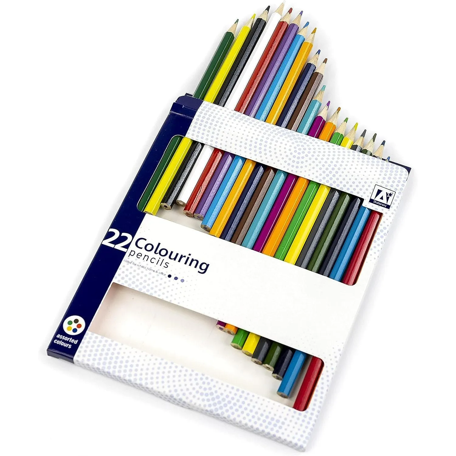 Anker Pack of 22 Coloured Pencils