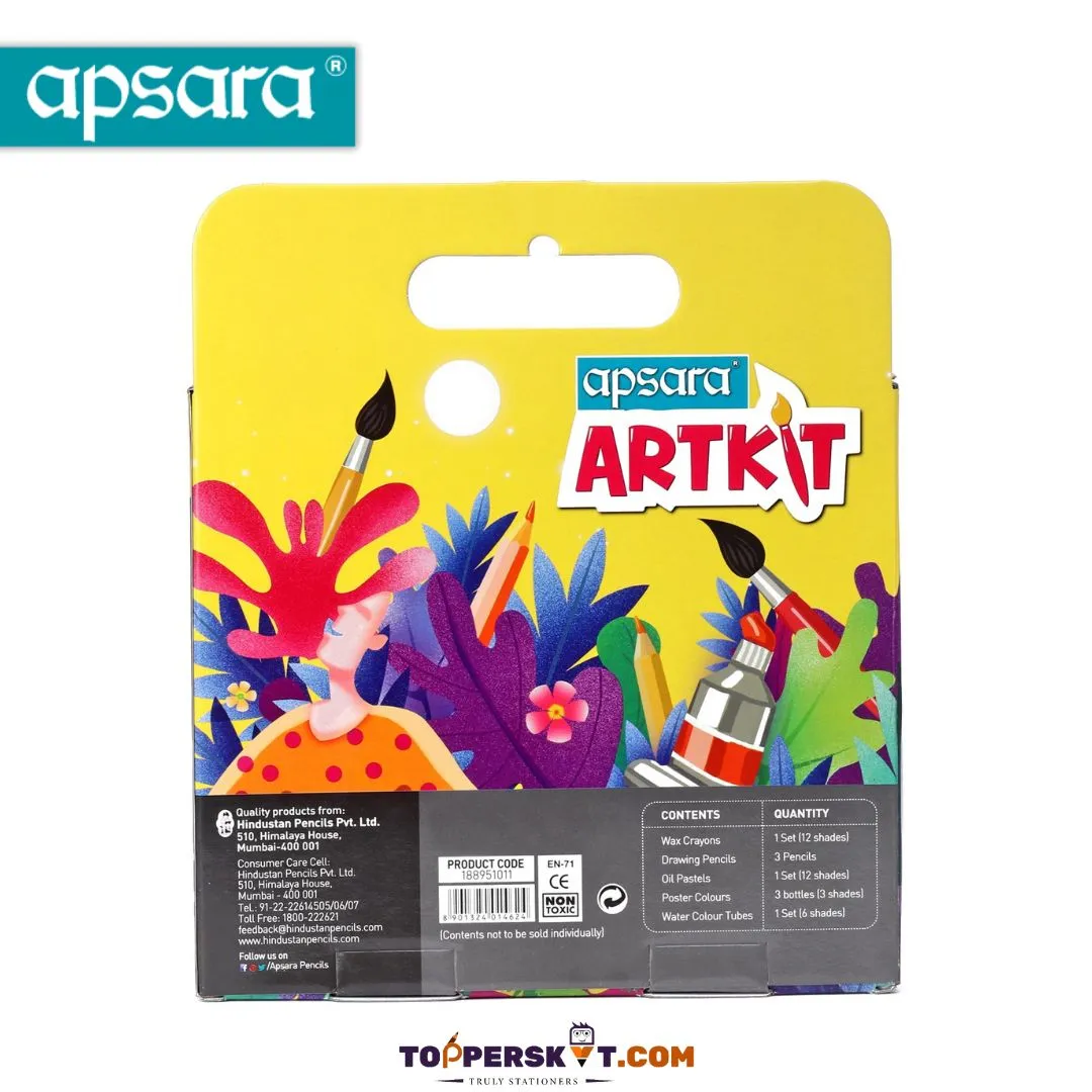 Apsara Junior Art Kit ( Pack Of 1 )