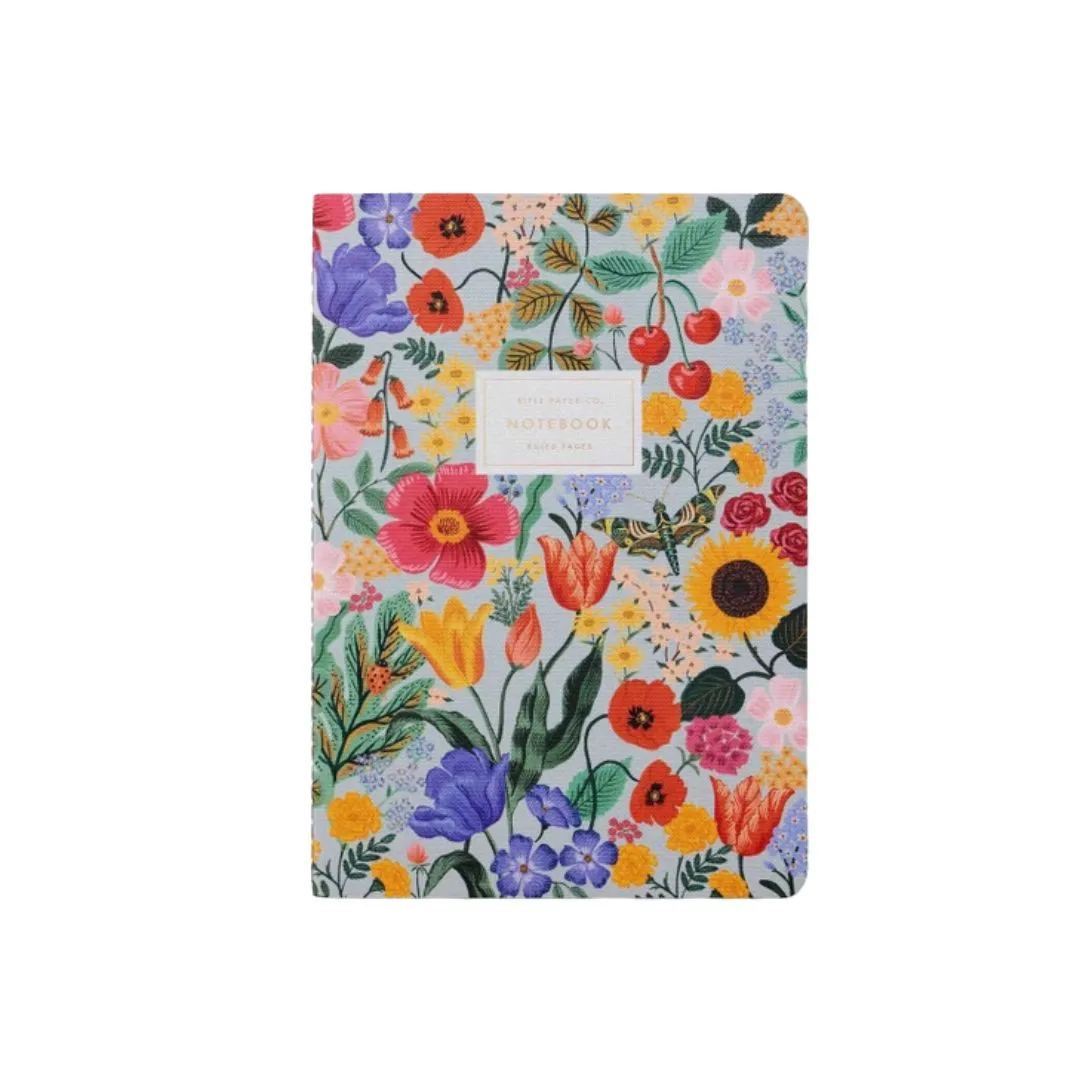 Assorted Blossom Notebooks (Set of 3)