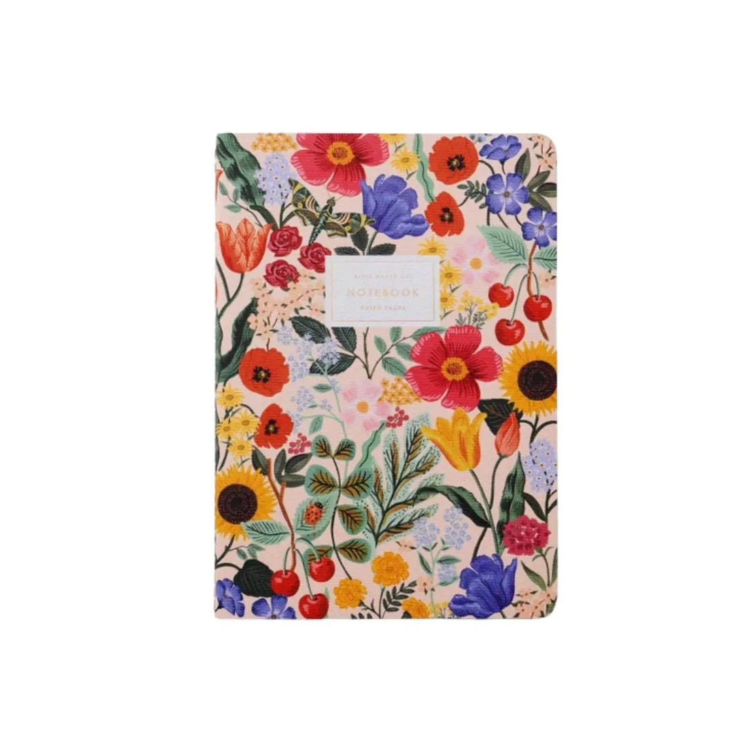 Assorted Blossom Notebooks (Set of 3)