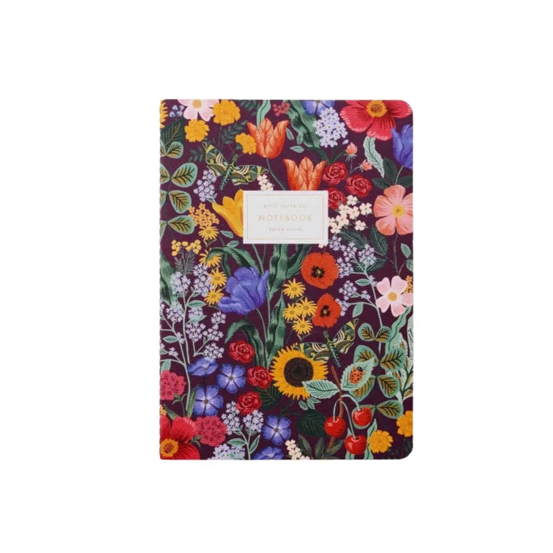 Assorted Blossom Notebooks (Set of 3)