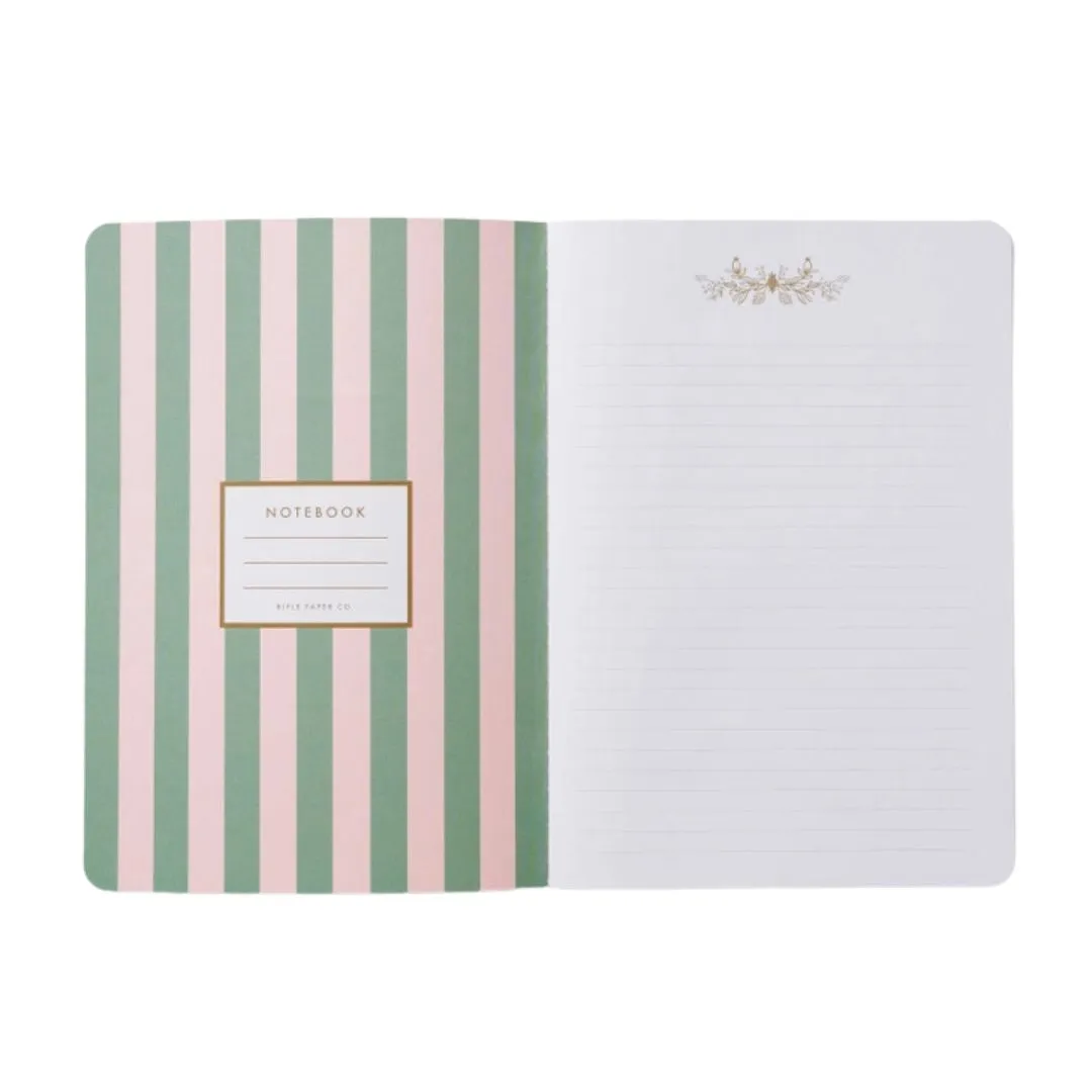 Assorted Blossom Notebooks (Set of 3)