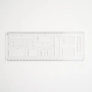 B5 Dot Grid Planner Stencil