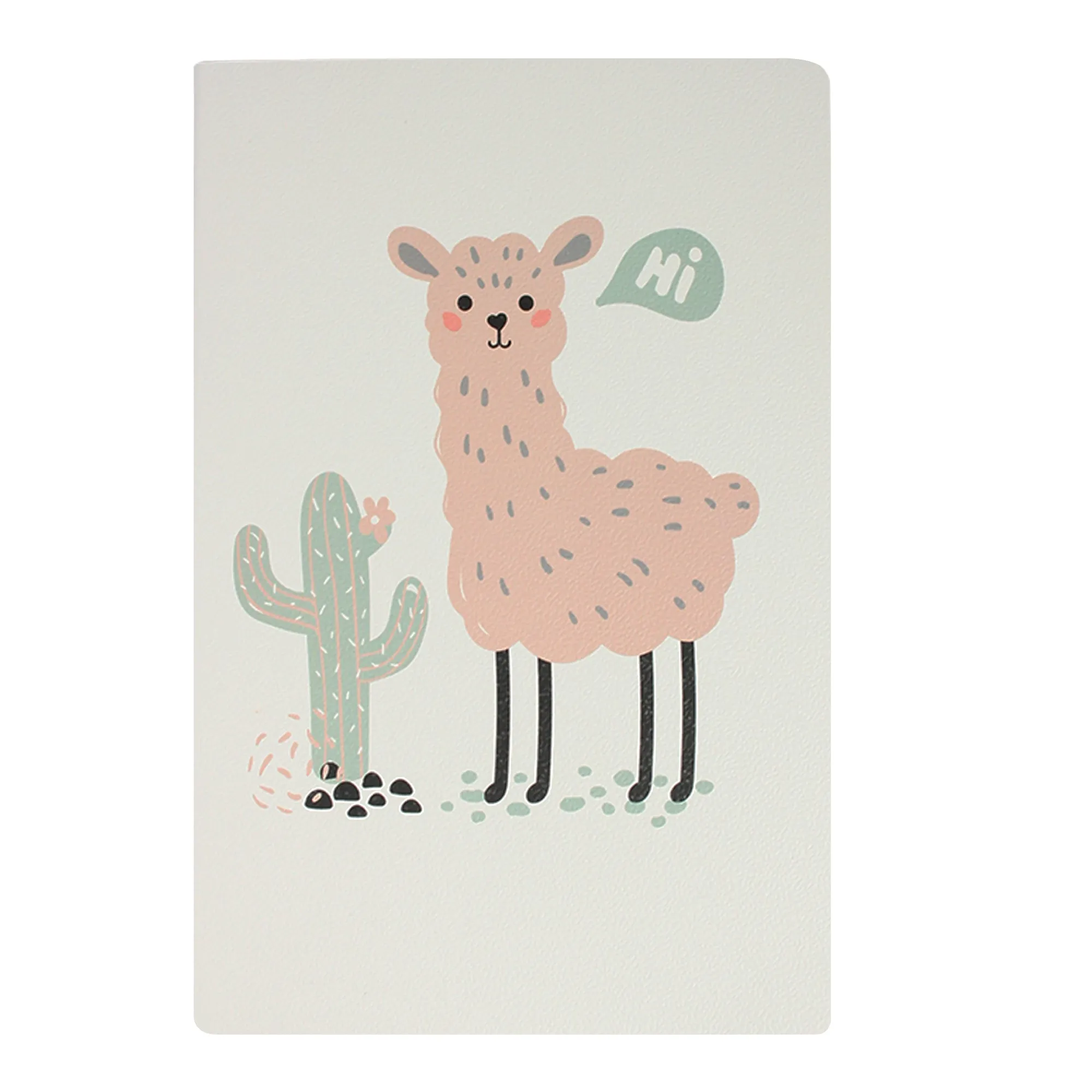 B5 Llama Softcover Notebook - Set of 4