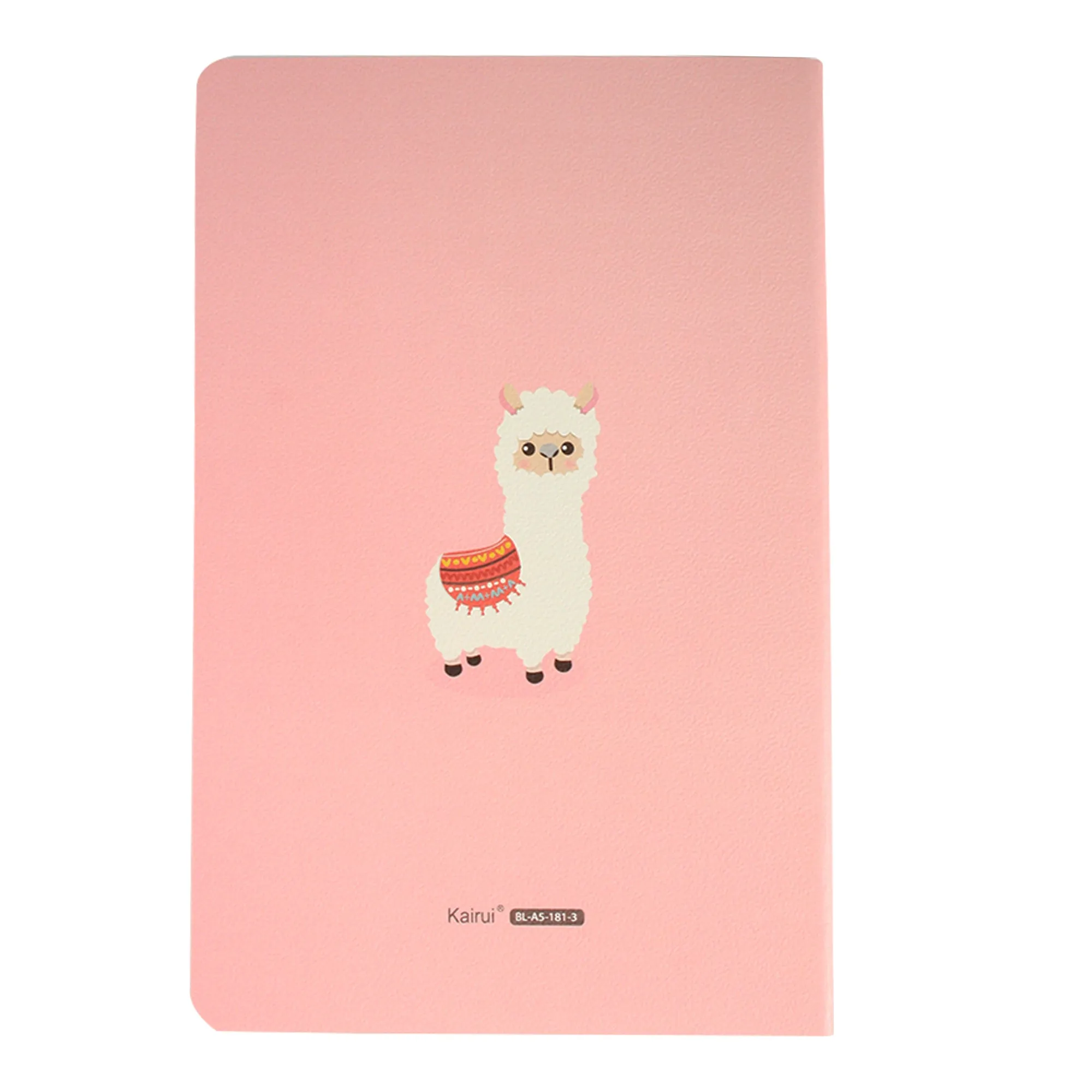 B5 Llama Softcover Notebook - Set of 4