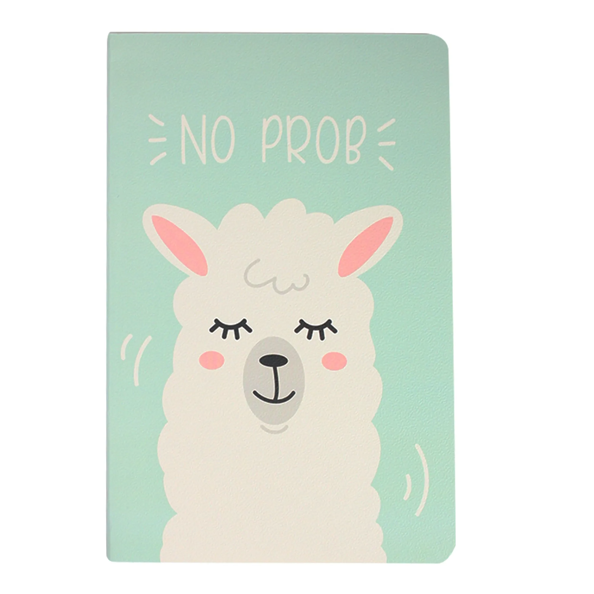 B5 Llama Softcover Notebook - Set of 4