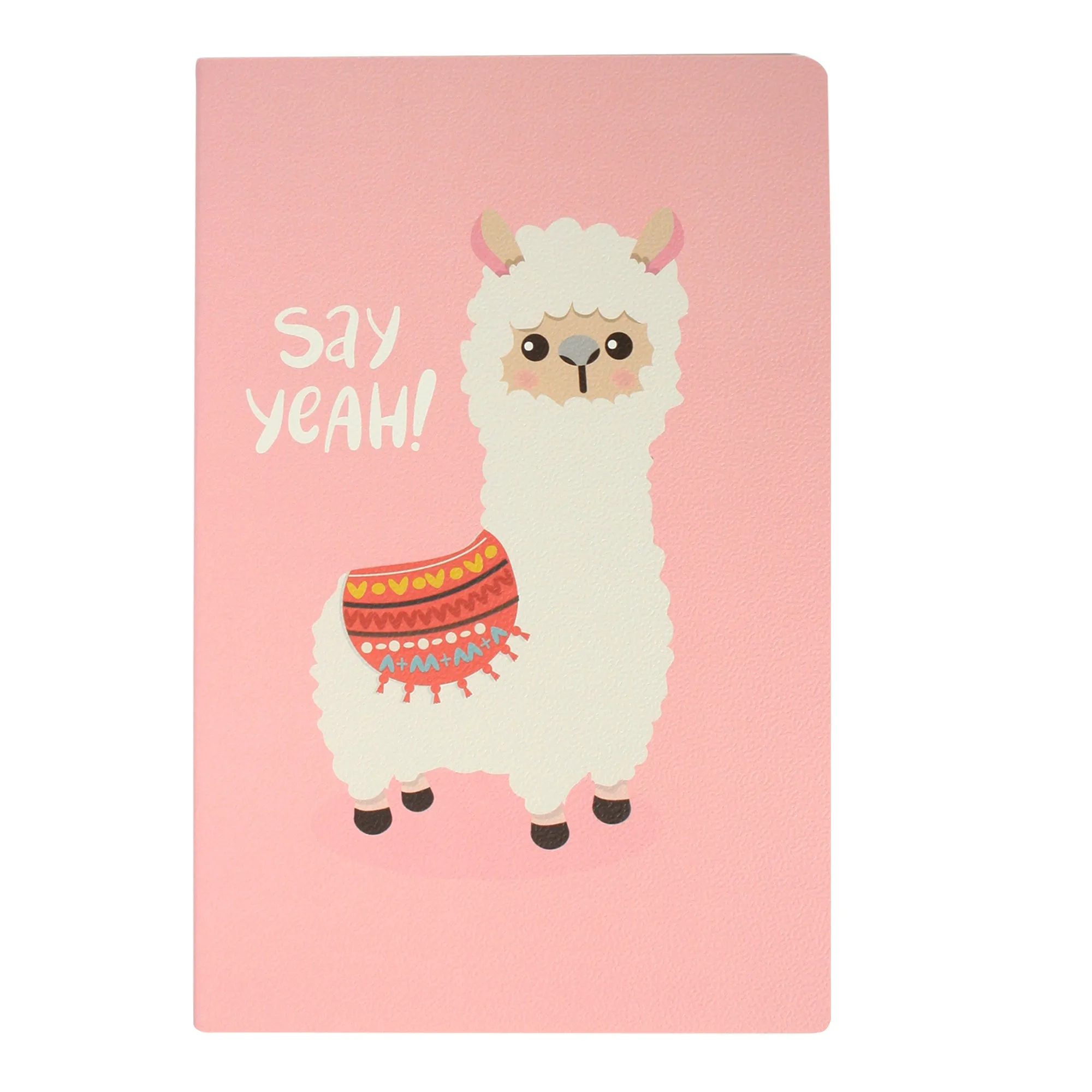 B5 Llama Softcover Notebook - Set of 4