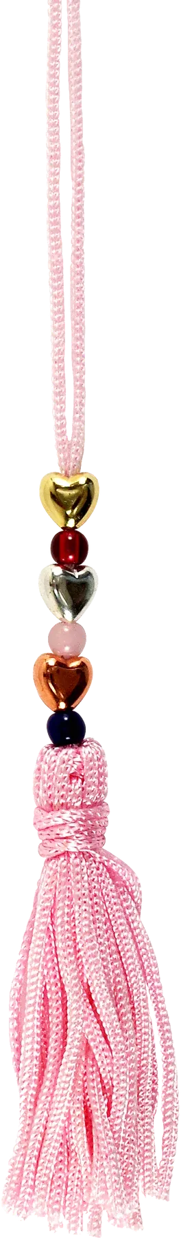 Beaded Bookmark - Tree of Hearts