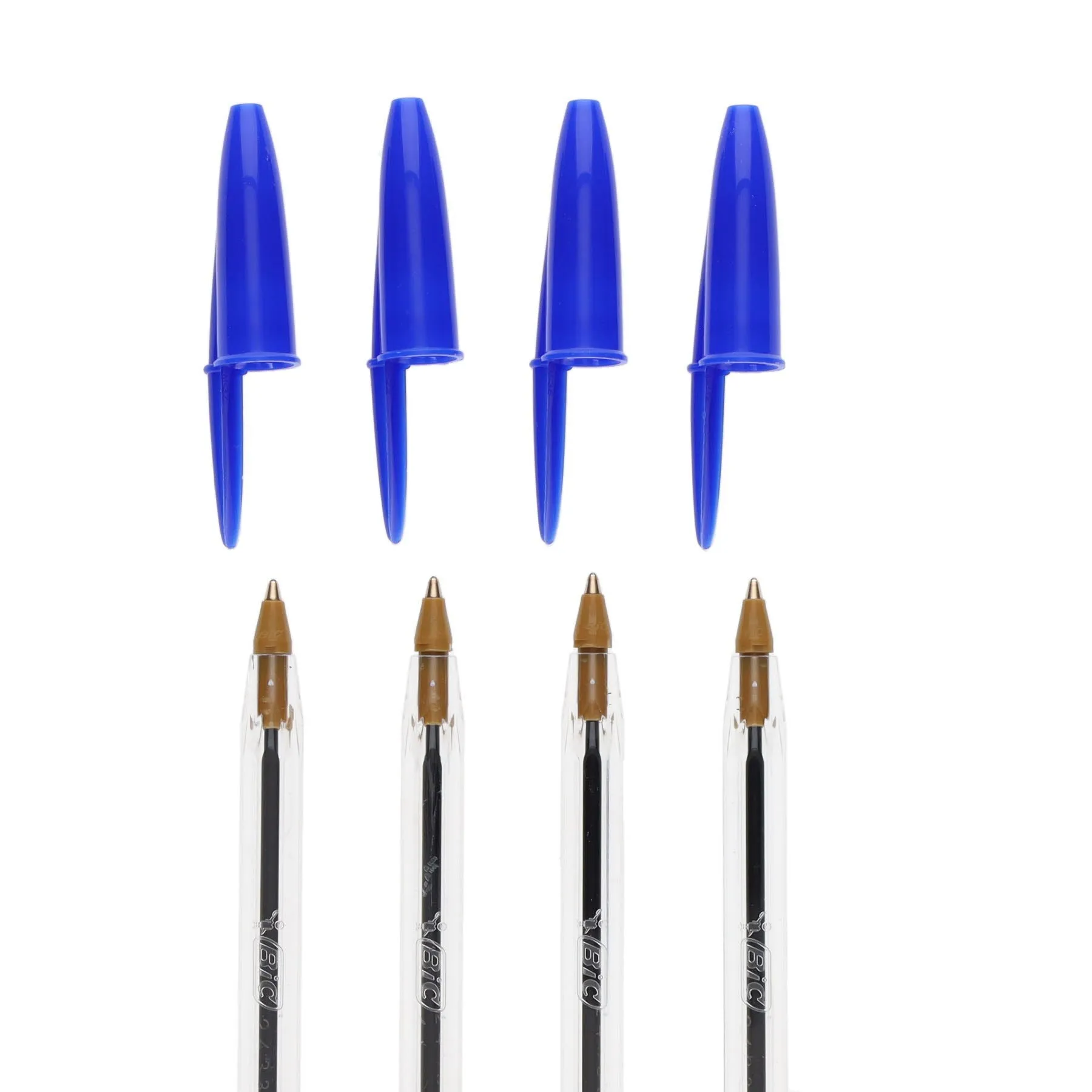 BIC - Cristal Original Ballpoint Pens - Blue - Pack of 4