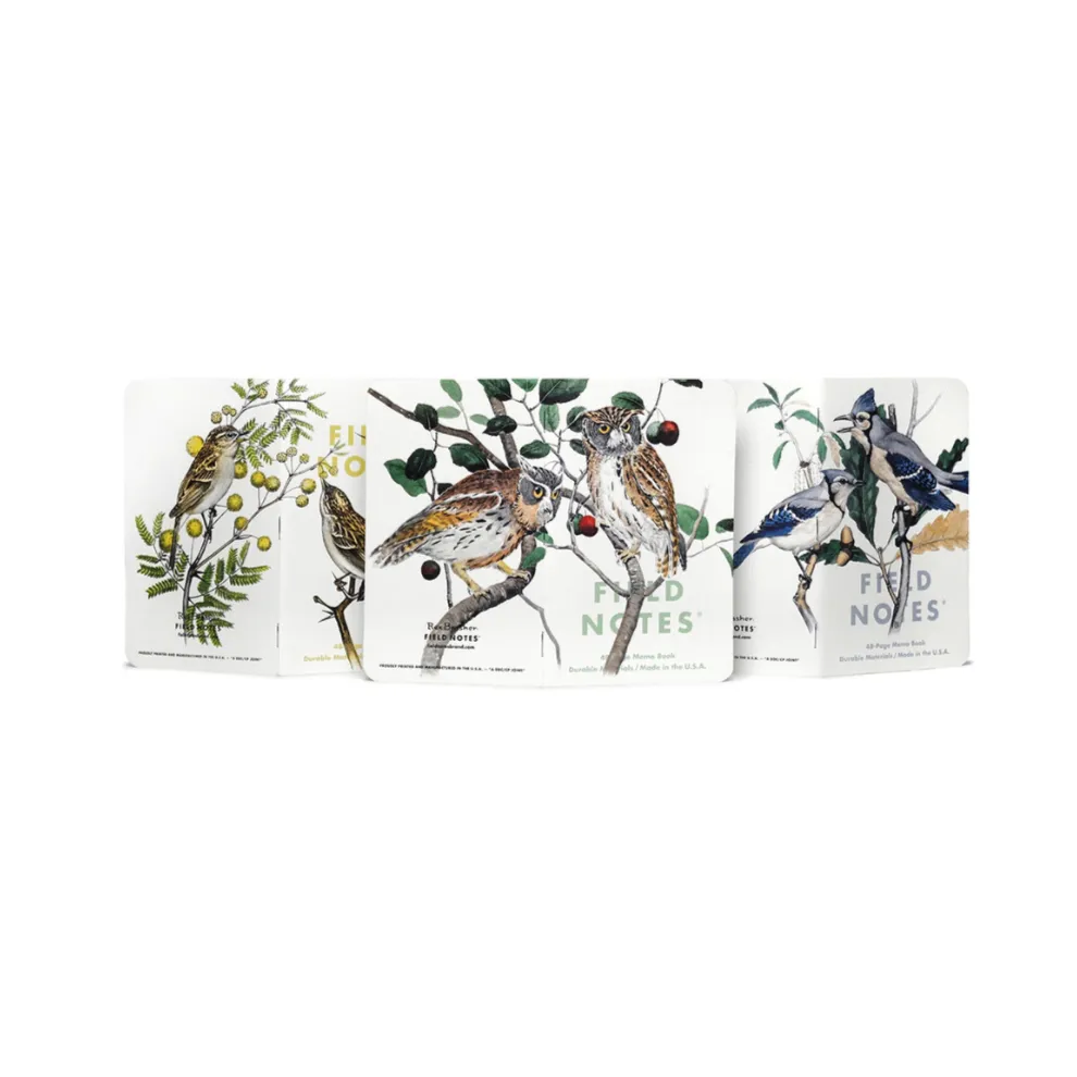 Birds & Trees of North America Notebook Set, Field Notes