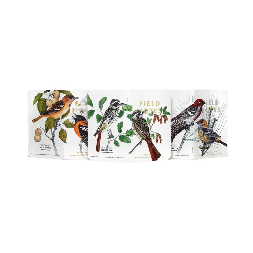 Birds & Trees of North America Notebook Set, Field Notes