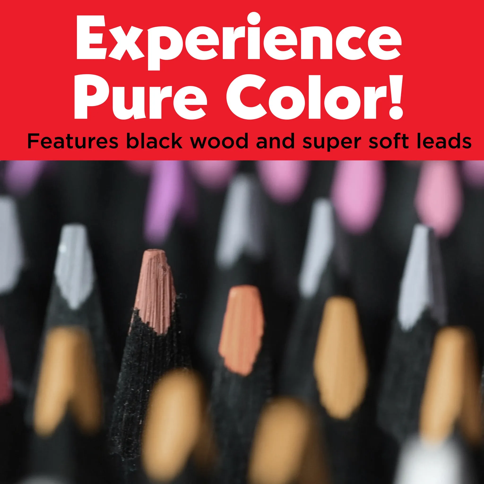 Black Edition Colored Pencils, Skin Tones - Box of 12 - #116414