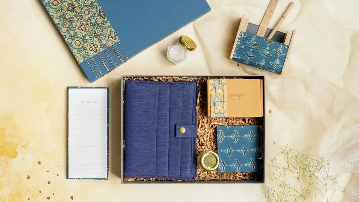 Blue Conscious Hamper for Him