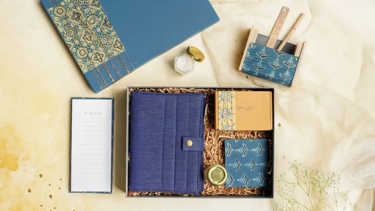 Blue Conscious Hamper for Him