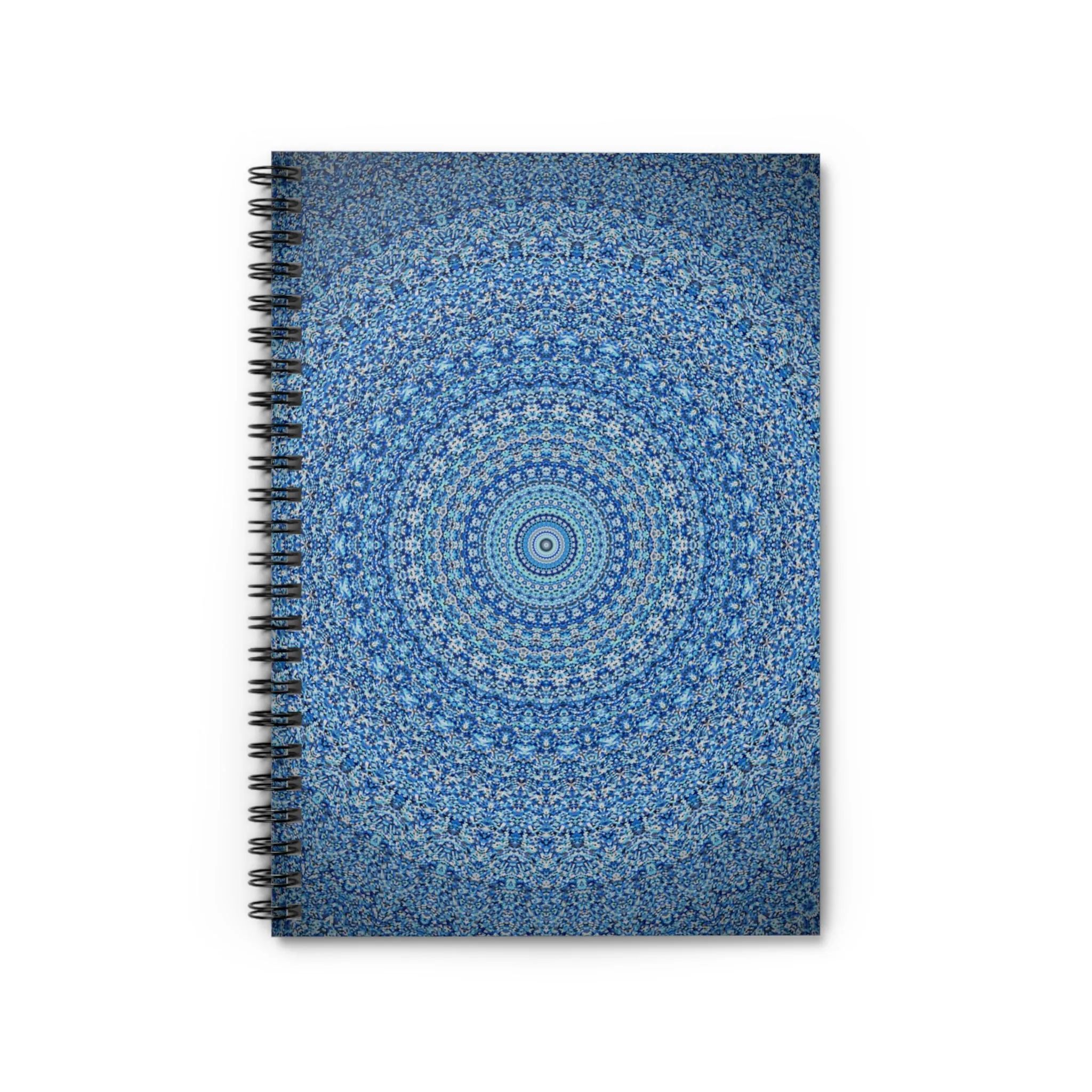 Blue Mandala - Inovax Spiral Notebook (Ruled Line)