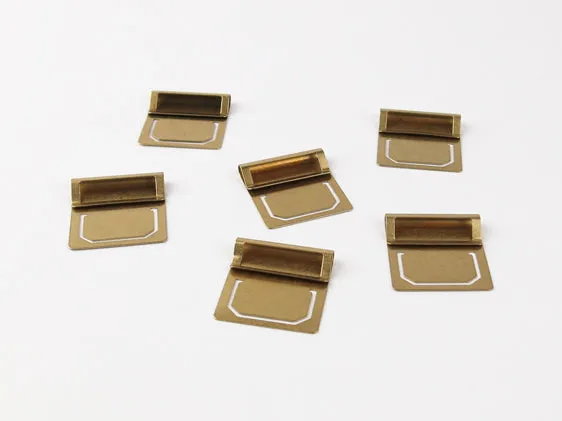 Brass Index Clips
