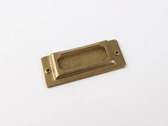 Brass Label Plates