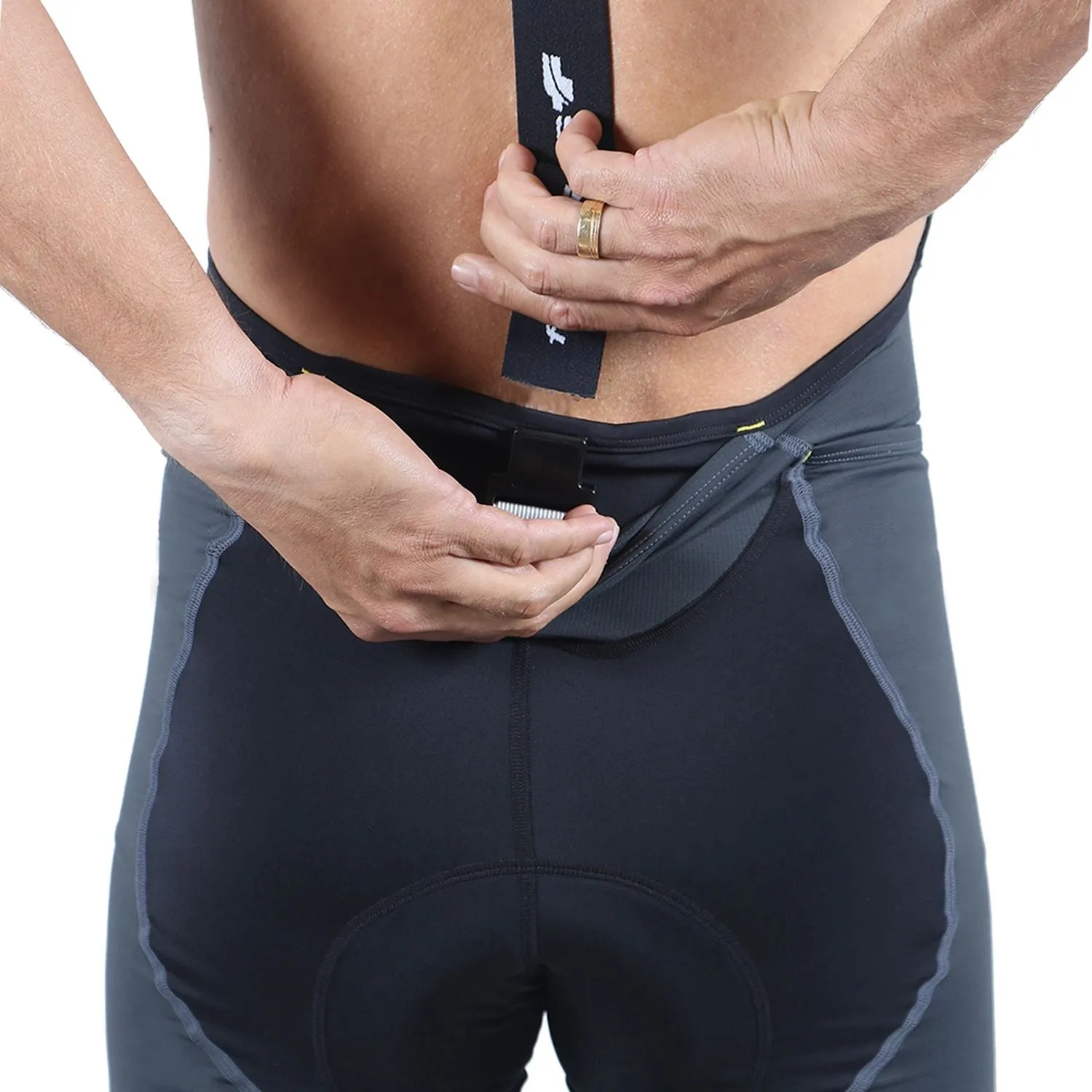 Bretelle Masc P&PEasy | Preto c/ Estanho